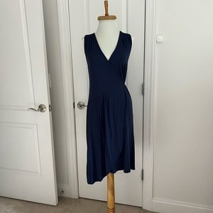 Garnet Hill, Navy Dress, Size Small